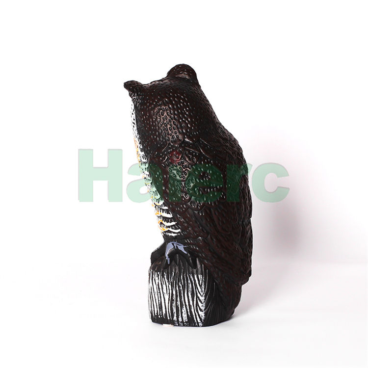 Haierc Garden Natural Scarecrow Plastic Owl Pest Control HC1610