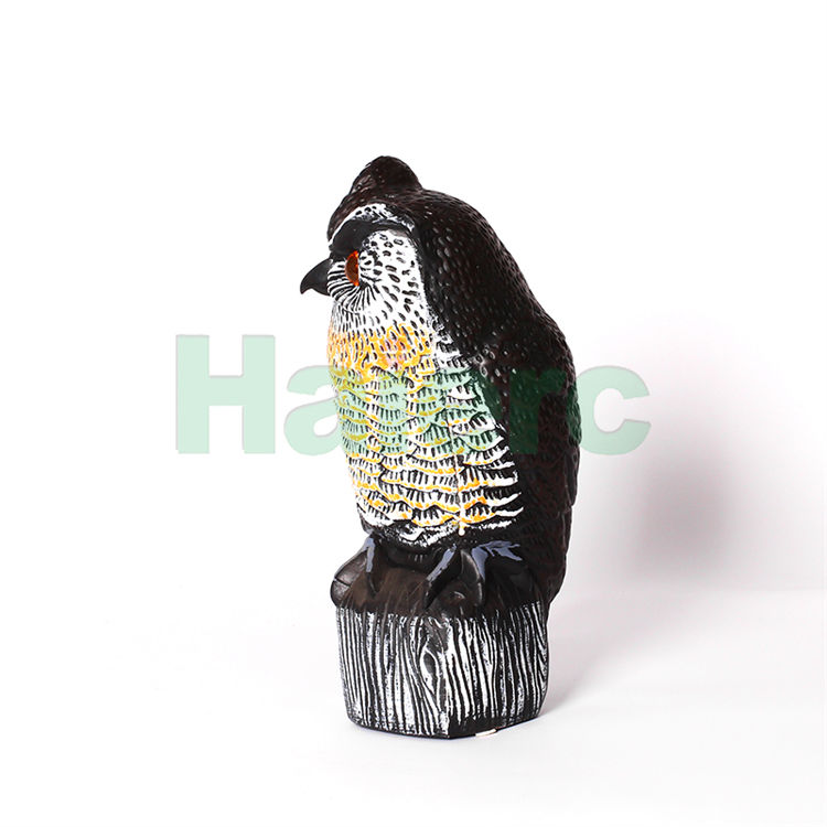 Haierc Garden Natural Scarecrow Plastic Owl Pest Control HC1610