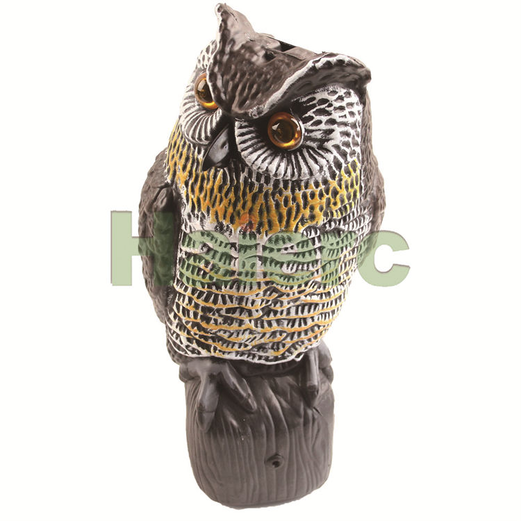 Haierc Cú nhựa hình bù nhìn tự nhiên cho vườn HC1610 - Thiết bị kiểm soát côn trùng