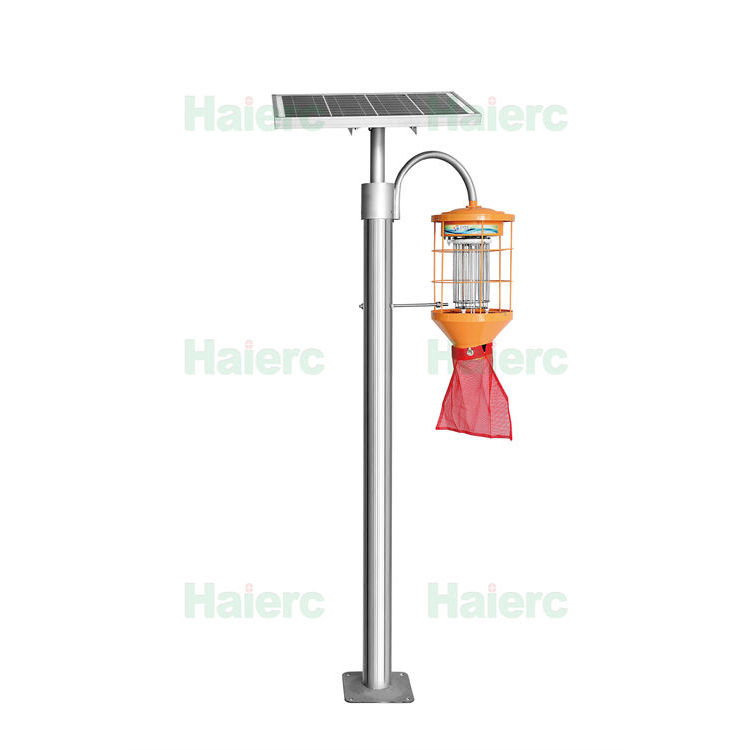 Haierc Sản phẩm kiểm soát sâu bệnh Solar Mosquito Catch Lamp Trap HC6124