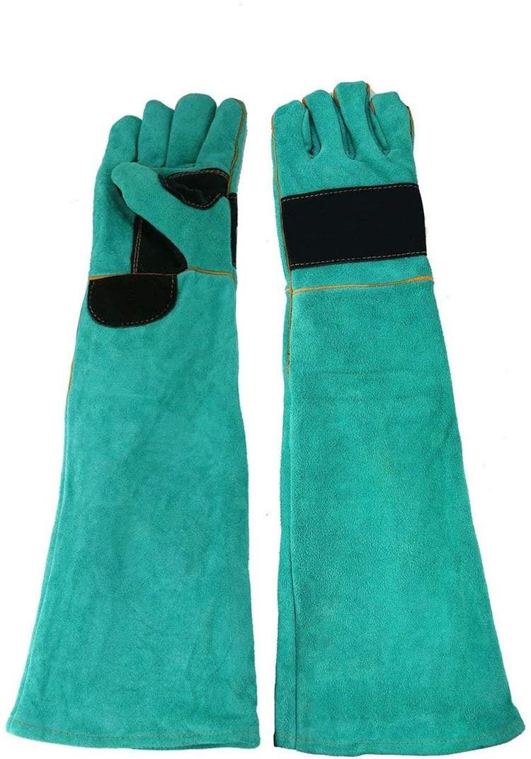 Găng tay chống cắn/cào 2FT Animal Handling dành cho Chó, Mèo, Chim, Rắn, Vẹt, Kỳ nhông, Động vật hoang dã.
