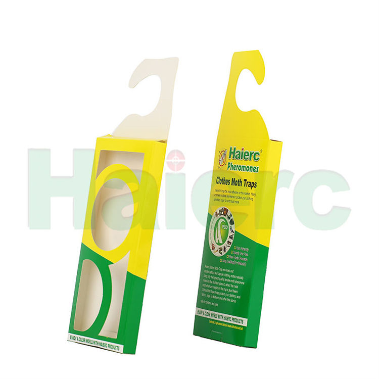 Haierc Bẫy Pheromone High Efficiency Moth Killer Excellent Moth Trap with Hook HC4305 (Bằng tiếng Anh)