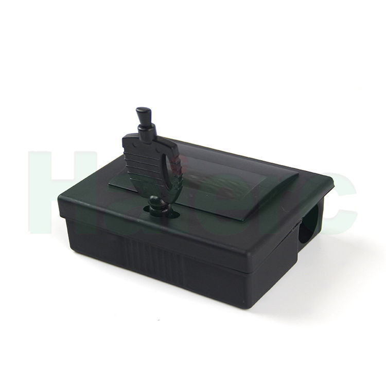 Haierc Eco-friendly Professional Pest Control Box Small Rodent Mouse Rat Bait Station HC2105