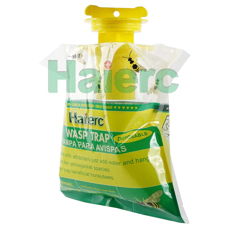 Haierc Túi nhựa, bẫy côn trùng, túi màu vàng HC4702S