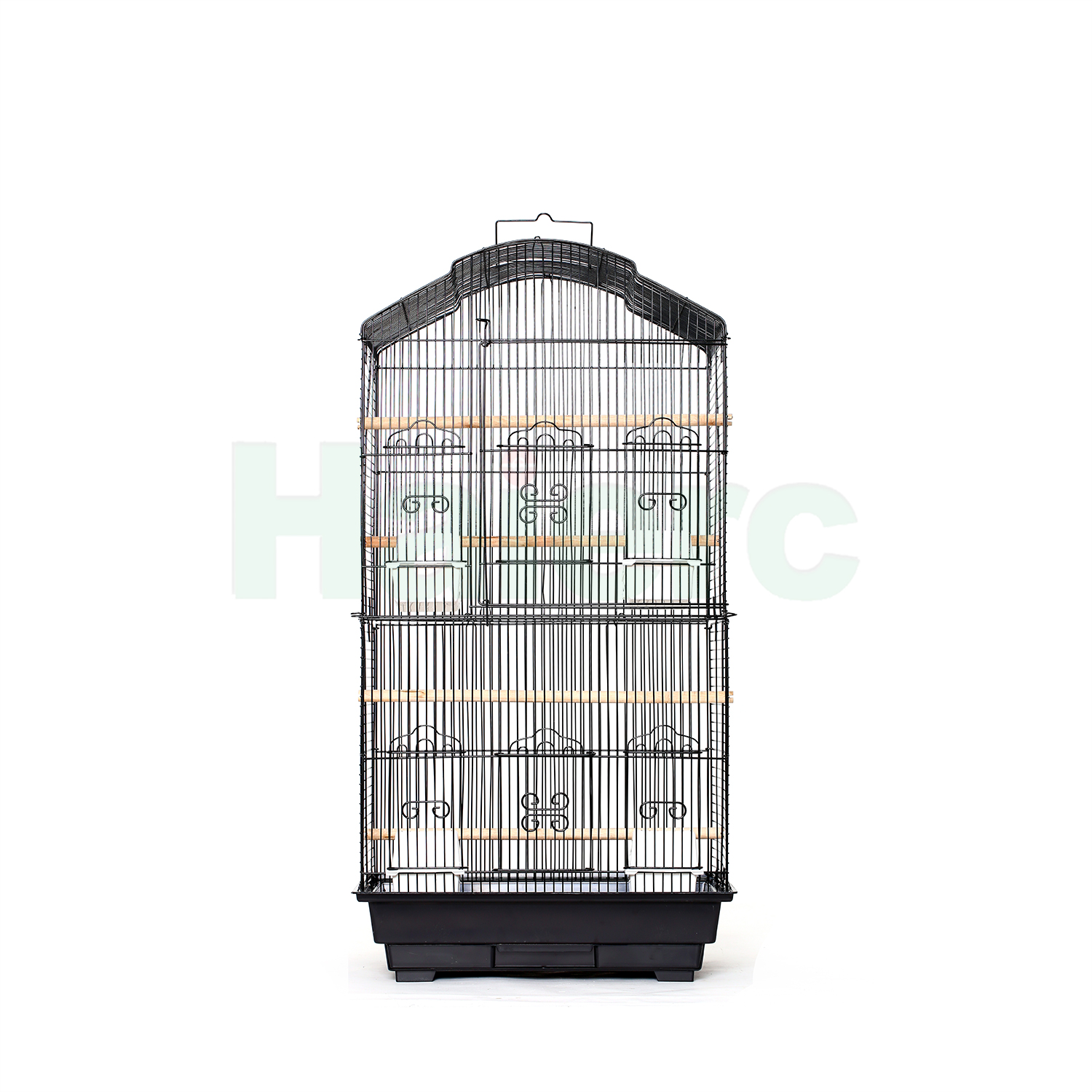 Haierc Bán buôn Cánh chuồng thú cưng bằng dây thép cho nuôi chim trong và ngoài trời, cho chim hoàng yến, vẹt, bồ câu, chuồng lớn HC6804