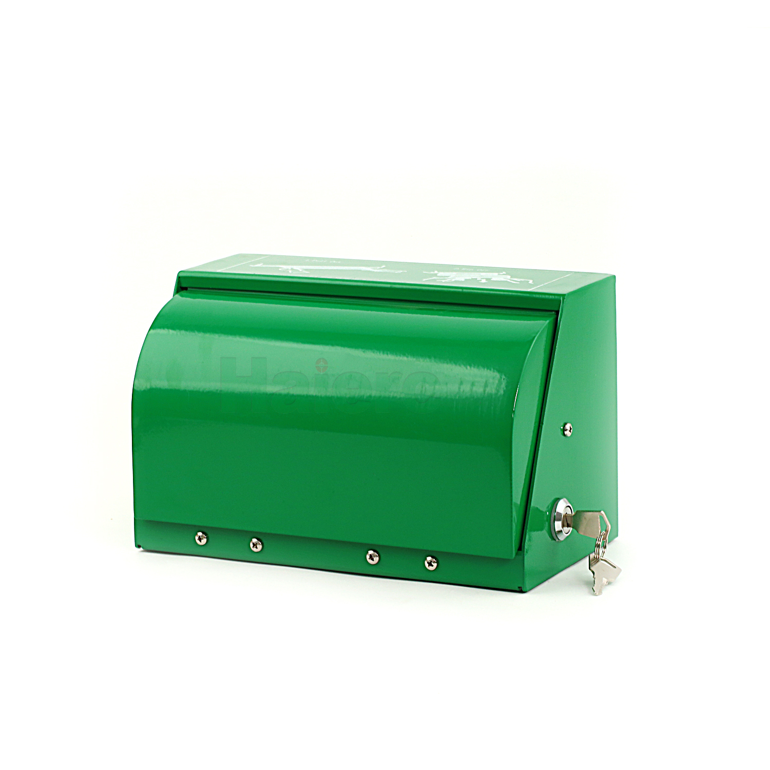 Haierc Outdoor Pet Waste Bag Dispenser for Yard Metal Waste Bag Dispenser Waterproof Waste Bag Sharing Box for Pet Waste Stations