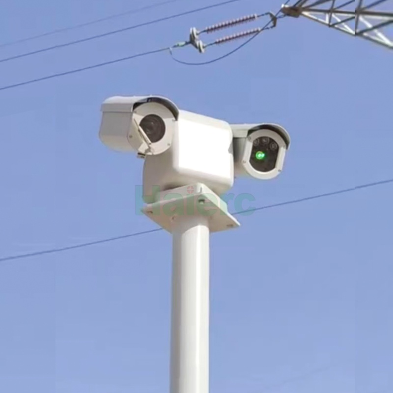 Máy đuổi chim tự động chống nước Haierc mạnh mẽ bằng laser cho sân bay, thiết bị đuổi chim bồ câu, côn trùng và kiểm soát động vật khoảng cách xa bằng laser