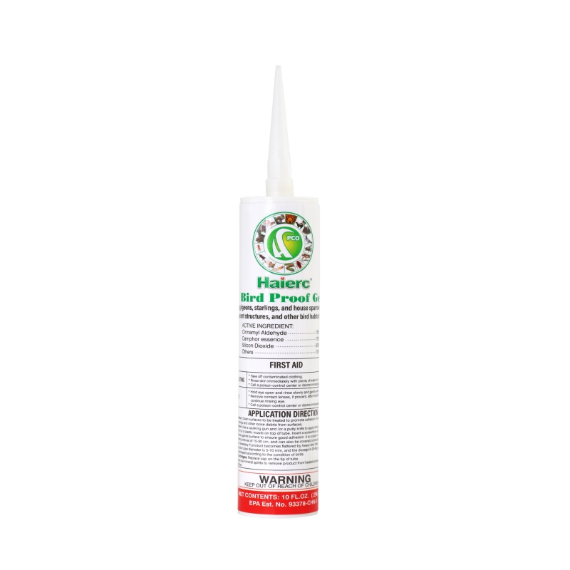 Haierc Keo chống thấm hoa có nhãn hiệu Gel dính và Gel trong suốt, lâu bền và dễ sử dụng keo chống thấm chim