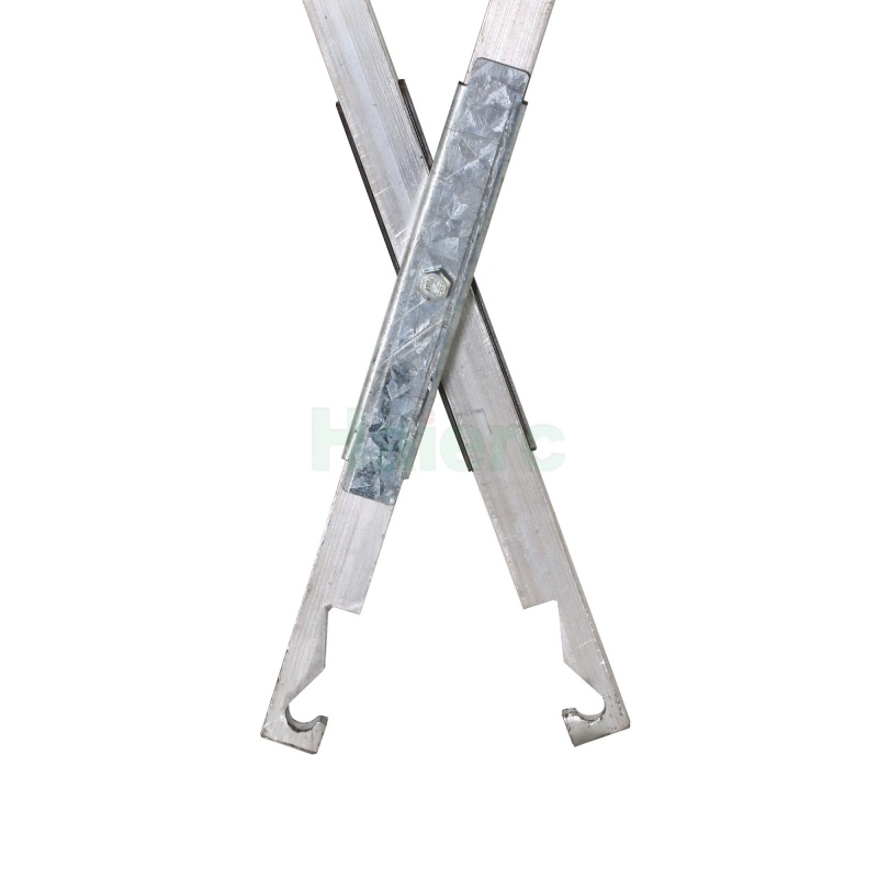 Công cụ phụ trợ thiết lập bẫy chân lò xo X HC2715, cán kim loại dài 60,5 cm với tay cầm đỏ dùng để thao tác bẫy