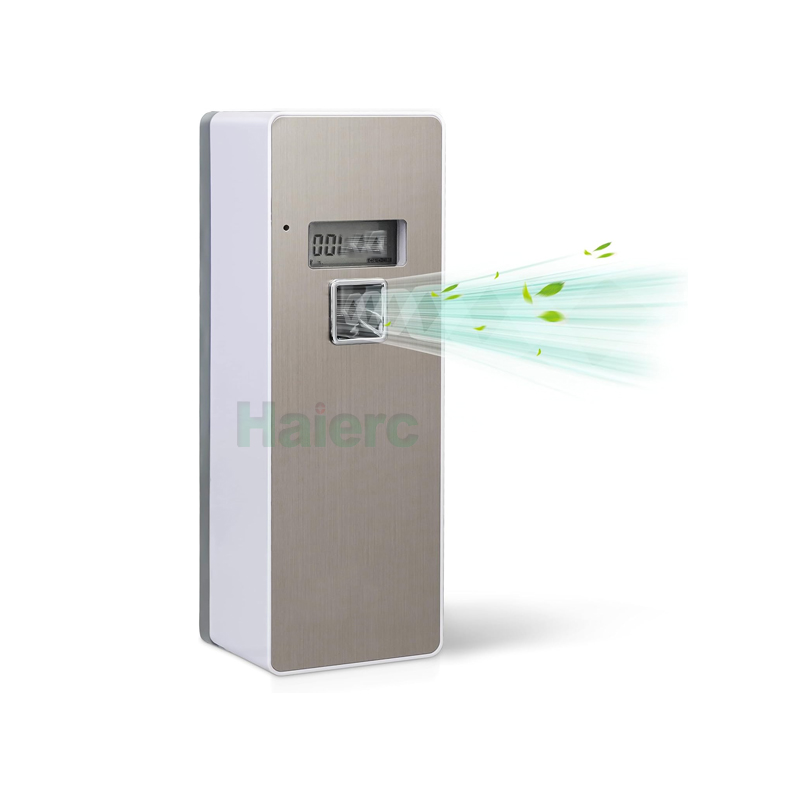 Máy phun côn trùng tự động gắn tường thân thiện với môi trường Haierc, cảm biến chuyển động và màn hình LCD, sử dụng pin