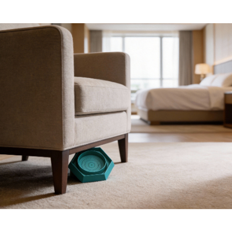 Bẫy Ve & Rệp Giường Haierc, Thiết Bị Giám Sát Côn Trùng Không Độc Hại, Chất Liệu PP, Thiết Bị Kiểm Soát Côn Trùng, Mã HC4605P