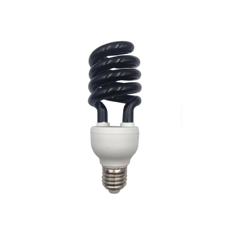 Đèn hấp dẫn côn trùng loại E27 tiết kiệm năng lượng UV lớn, bóng đèn huỳnh quang xoắn ốc | Bóng đèn thay thế kiểm soát sâu bệnh 365nm/368nm/395nm